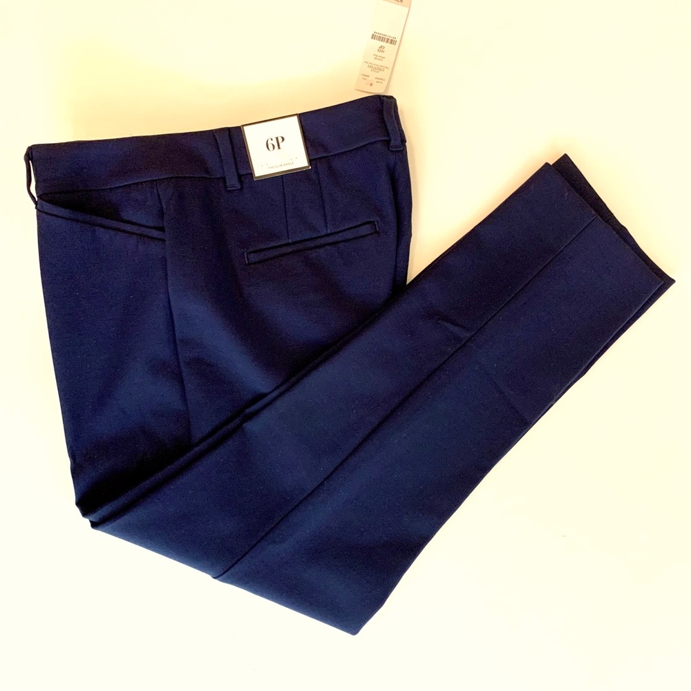 White House Black Market The Skinny Side Zip Ponte Knit Stretch Pant 8P